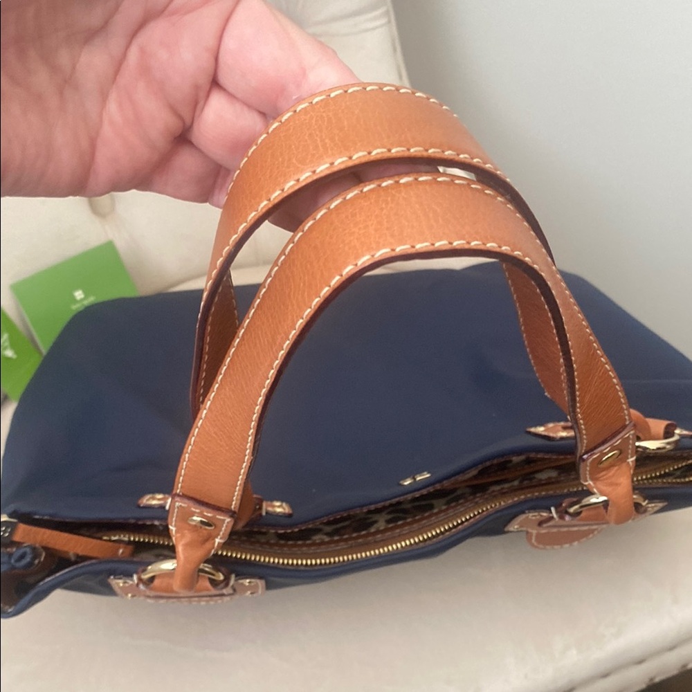 ♠️ Kate Spade Bleeker Street Navy Tote Bag - Picture 12 of 15